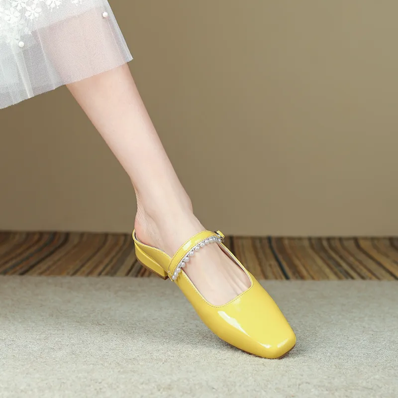 FOXER Abrasion Resistant Closed Toe Slippers Women's-13