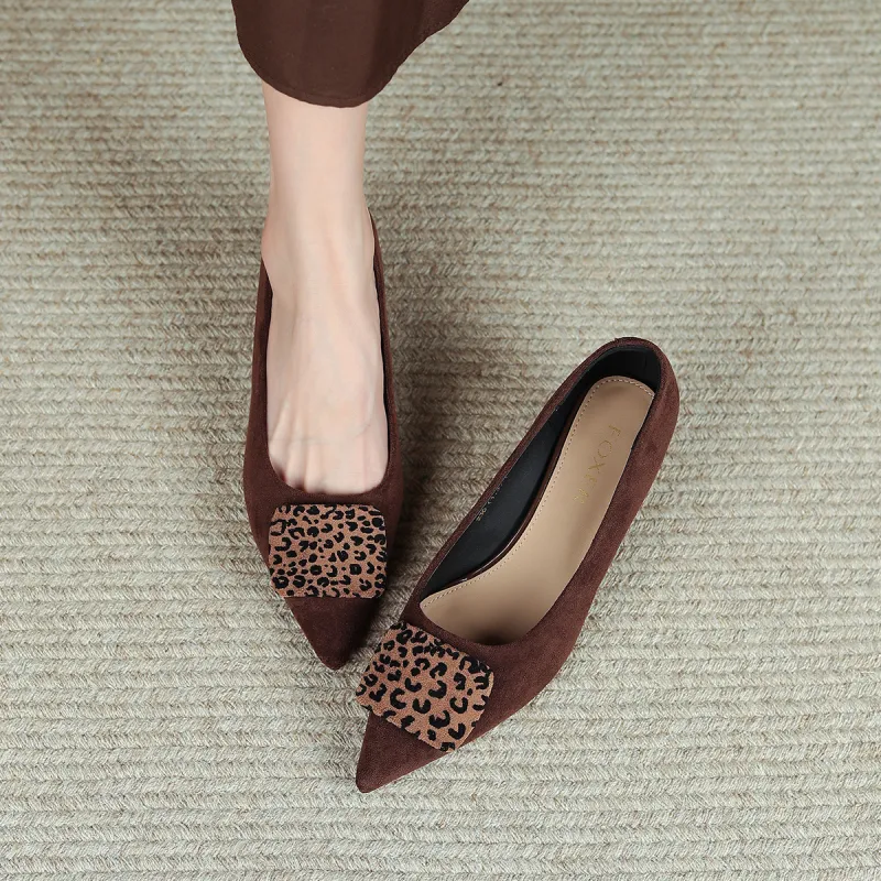 FOXER Chunky Heel High Heels Women's-7