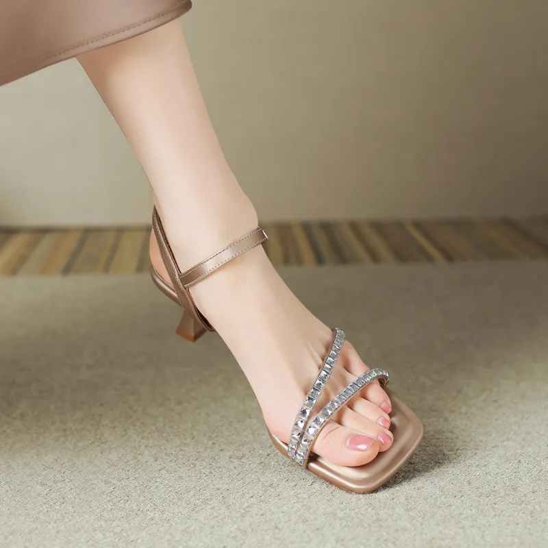 FOXER One Strap Sandals Women's-15