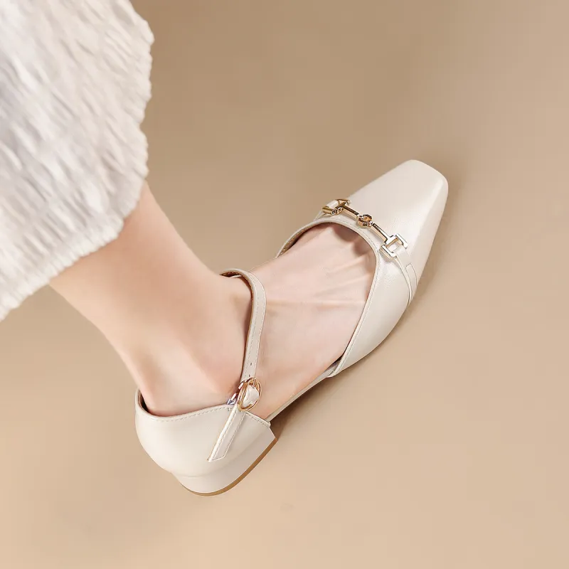 FOXER Block Heel High Heels Women's-6