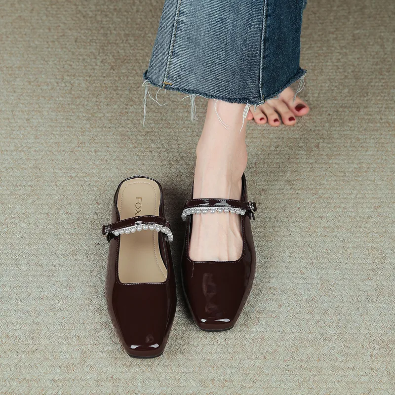 FOXER Abrasion Resistant Closed Toe Slippers Women's-7
