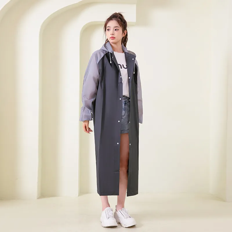 Love Of Wormwood Polyester Raincoats-3