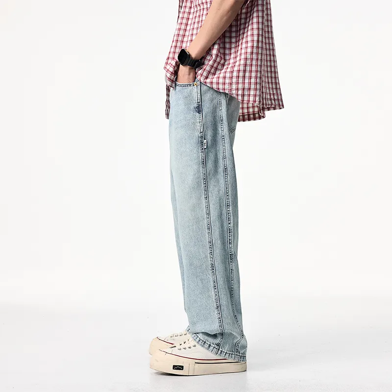 Dme Jeans Unisex Light Blue-4