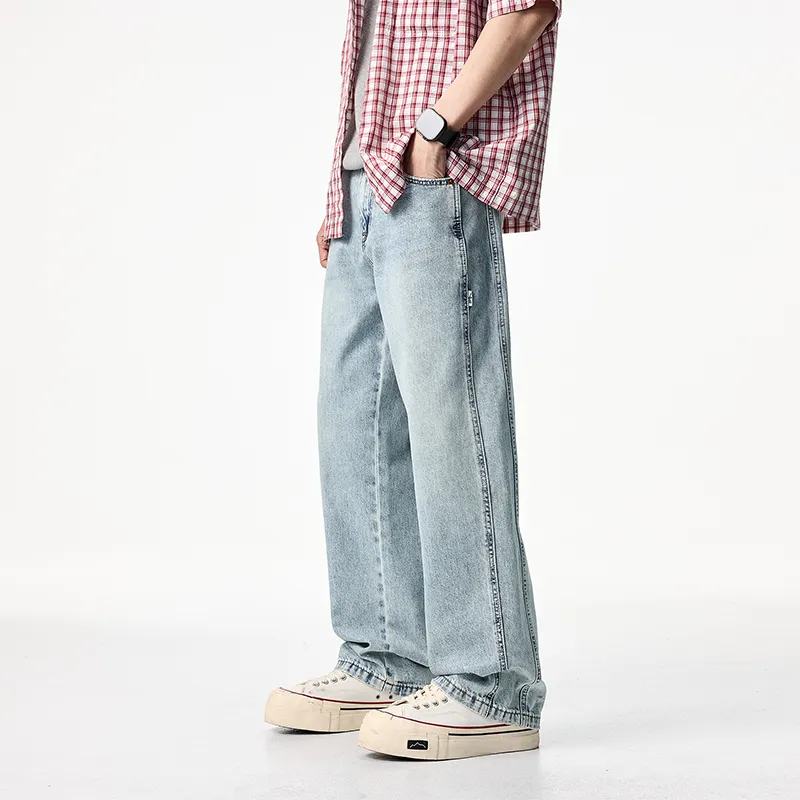 Dme Jeans Unisex Light Blue-5