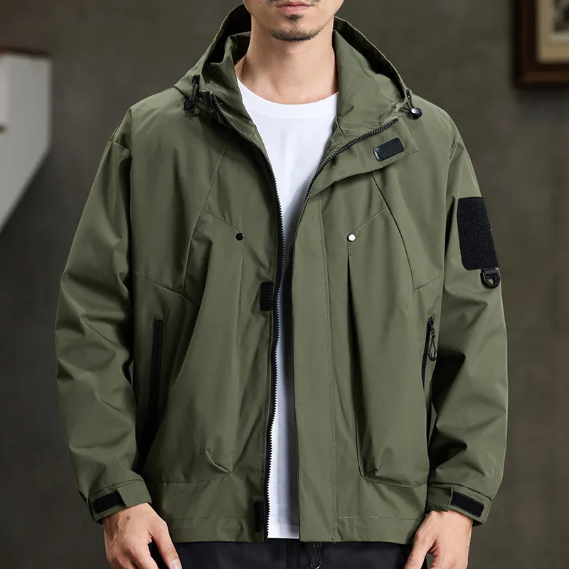 【dme】 Water Resistant Windproof Quick Drying Cold Resistant Windbreaker Jacket Unisex-10