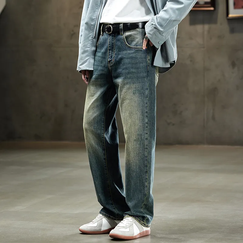 【dme】 Jeans Men's Chestnut Blue-2