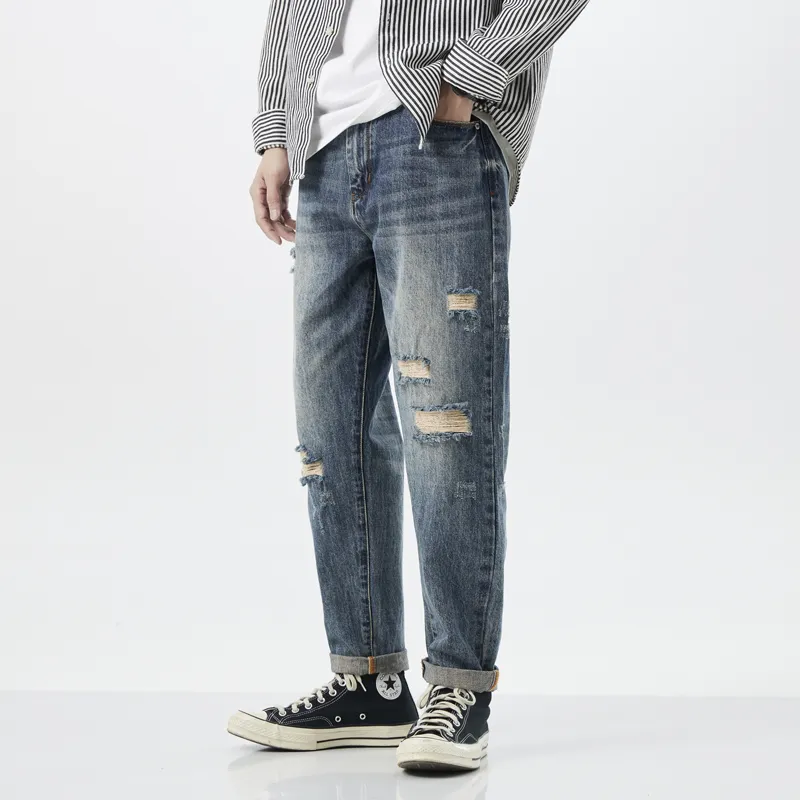 Dme Jeans Unisex Blue-5