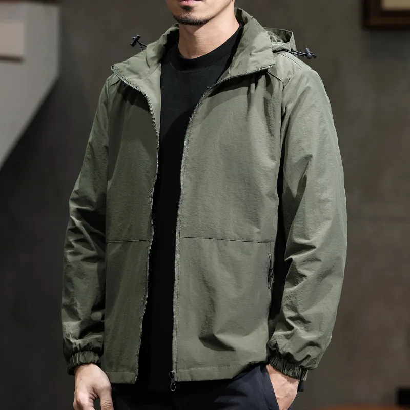 【dme】 Water Resistant Windproof Quick Drying Cold Resistant Windbreaker Jacket Unisex-22