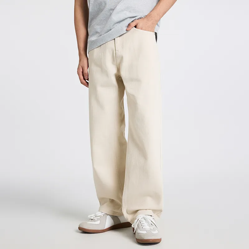 Dme Jeans Unisex White-2