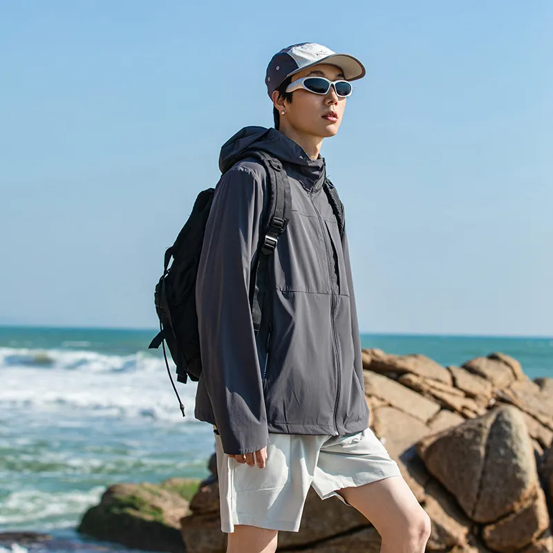 【dme】 Breathable Quick Dry Cooling UV Protection Sun Protection Clothing Unisex-9