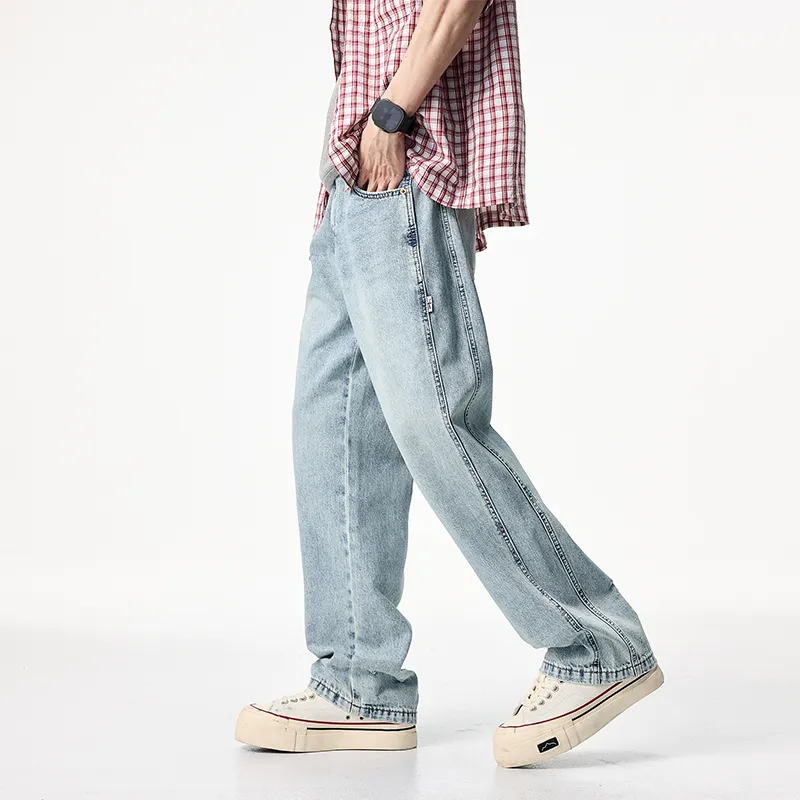 Dme Jeans Unisex Light Blue-2