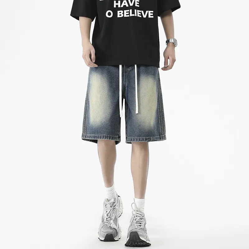 Dme Denim Shorts Unisex-8
