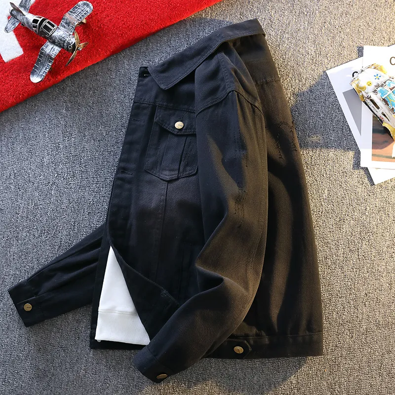 【dme】 Denim Jacket Unisex Black-2