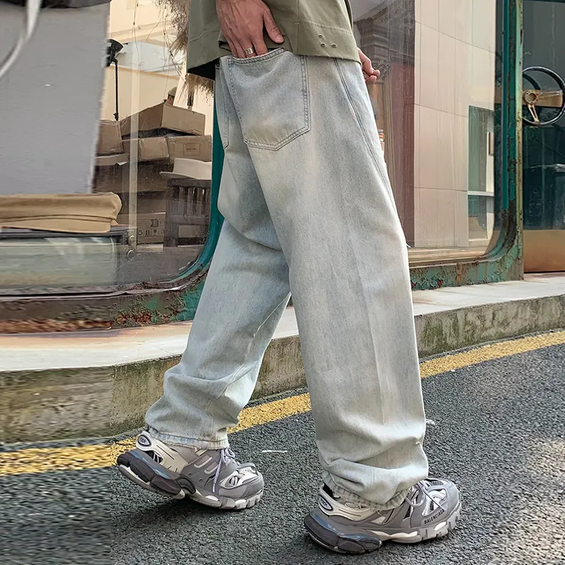 Dme Jeans Men Washed Color-4