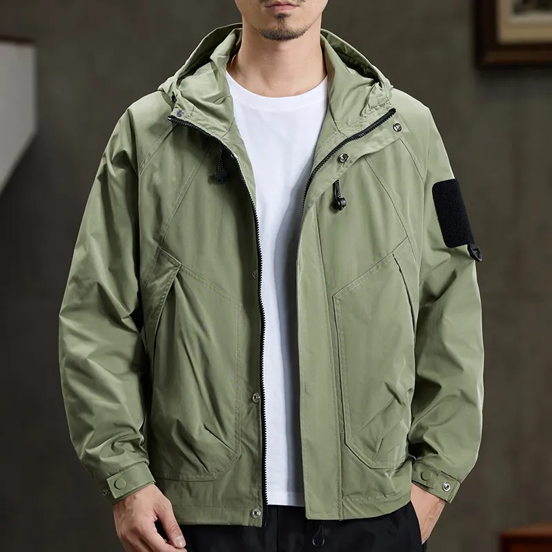 【dme】 Water Resistant Windproof Quick Drying Cold Resistant Windbreaker Jacket Unisex-10