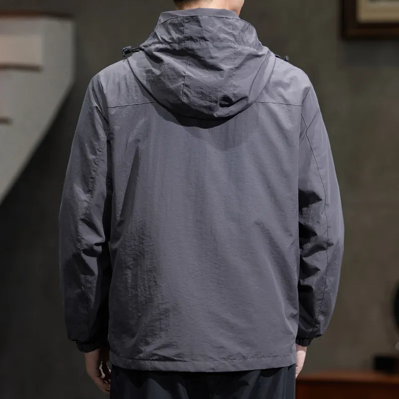 【dme】 Water Resistant Windproof Quick Drying Cold Resistant Windbreaker Jacket Unisex-33