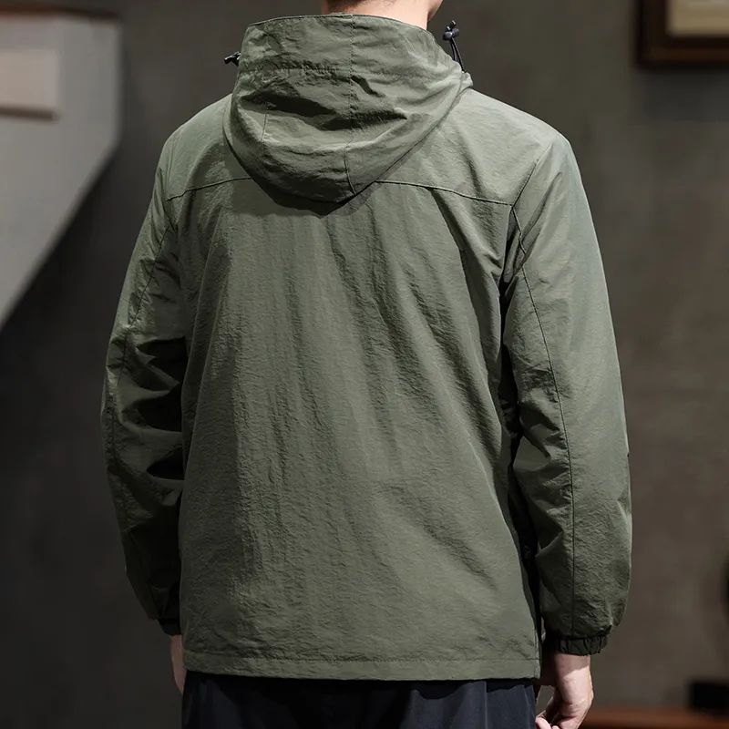 【dme】 Water Resistant Windproof Quick Drying Cold Resistant Windbreaker Jacket Unisex-26
