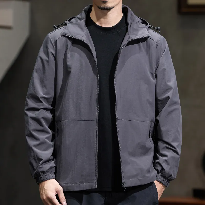 【dme】 Water Resistant Windproof Quick Drying Cold Resistant Windbreaker Jacket Unisex-30