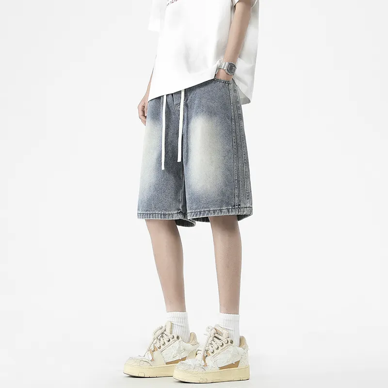 Dme Denim Shorts Unisex-2