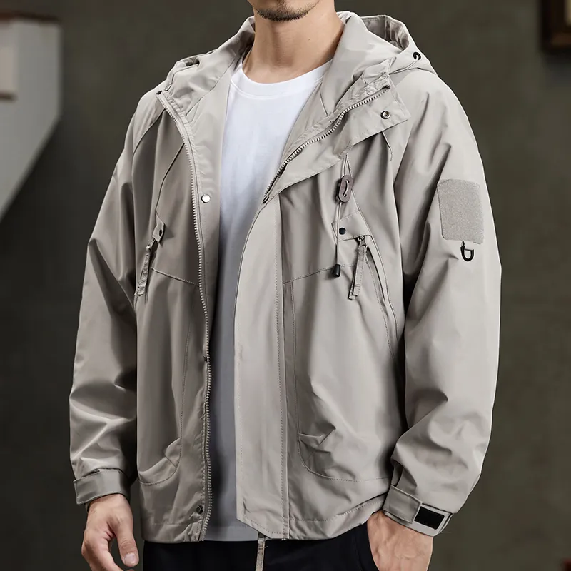 【dme】 Water Resistant Windproof Quick Drying Insulated For Cold Weather Windbreaker Jacket Unisex-17