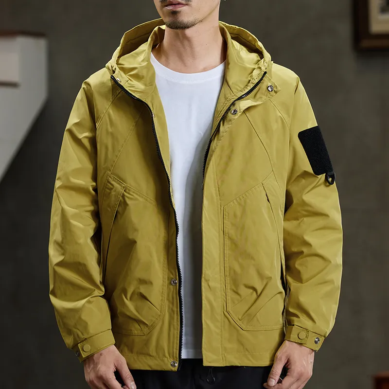 【dme】 Water Resistant Windproof Quick Drying Cold Resistant Windbreaker Jacket Unisex-15
