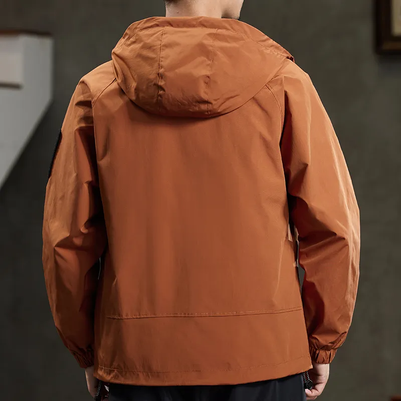 【dme】 Water Resistant Windproof Quick Drying Cold Resistant Windbreaker Jacket Unisex-24