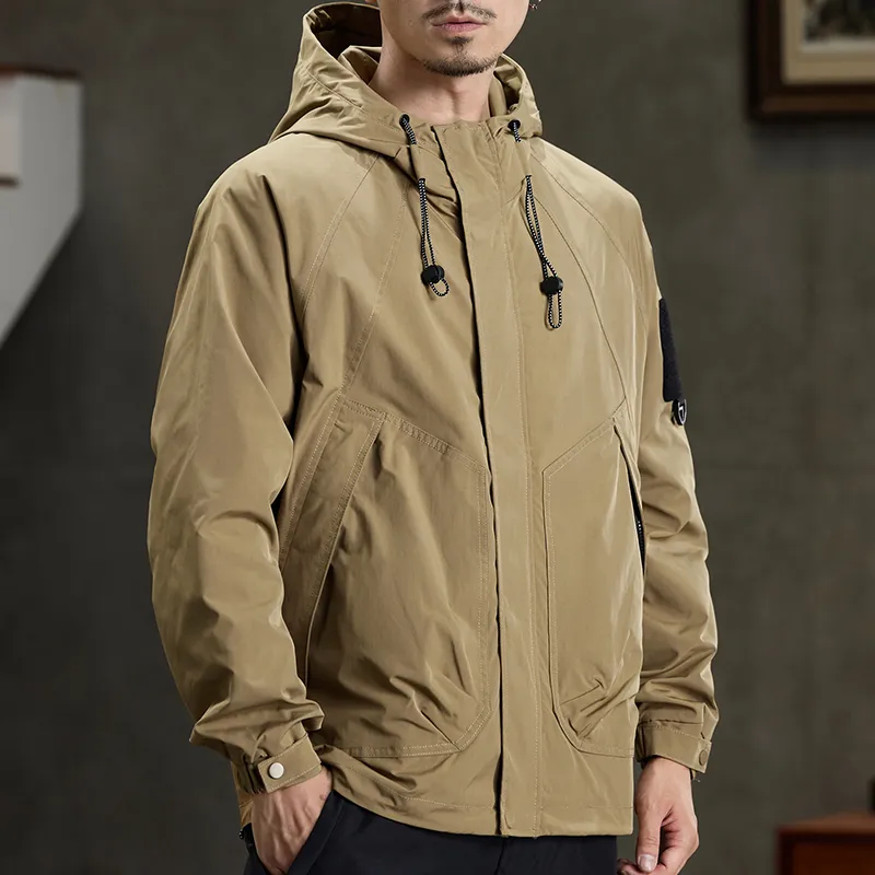 【dme】 Water Resistant Windproof Quick Drying Cold Resistant Windbreaker Jacket Unisex-31