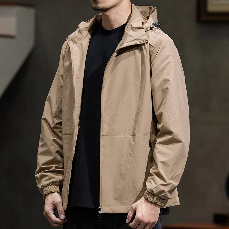 【dme】 Water Resistant Windproof Quick Drying Cold Resistant Windbreaker Jacket Unisex-11