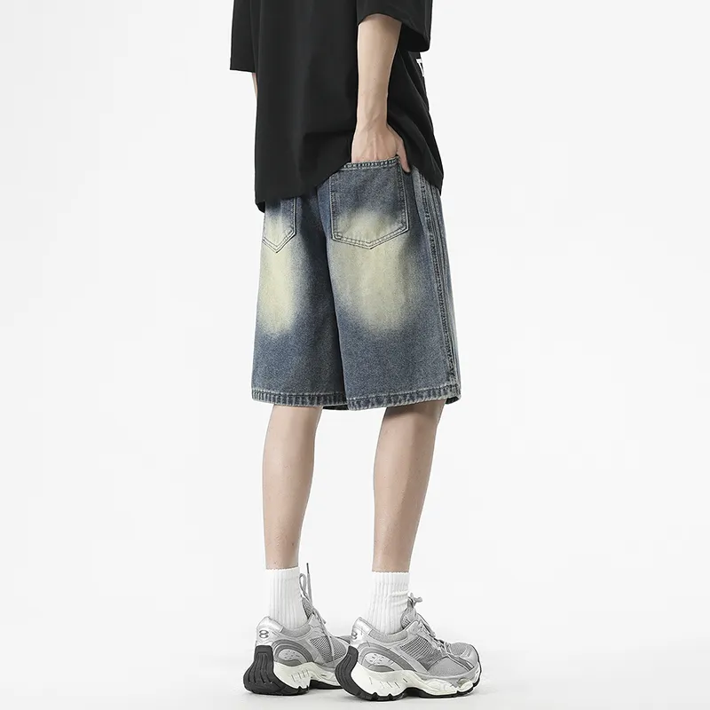Dme Denim Shorts Unisex-7