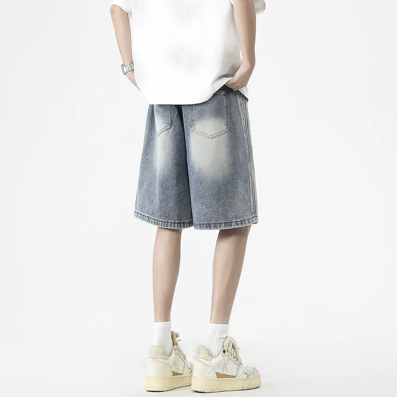 Dme Denim Shorts Unisex-1