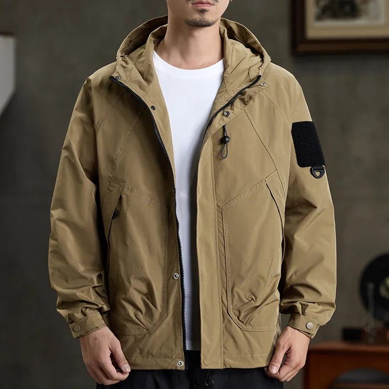 【dme】 Water Resistant Windproof Quick Drying Cold Resistant Windbreaker Jacket Unisex-28