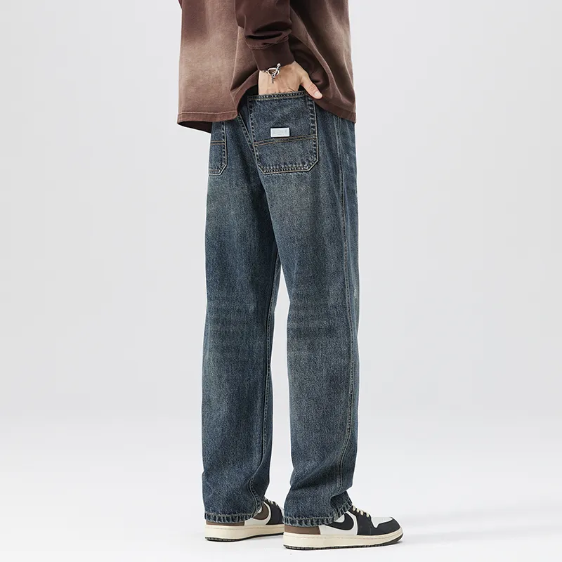 Dme Jeans Unisex Blue-1