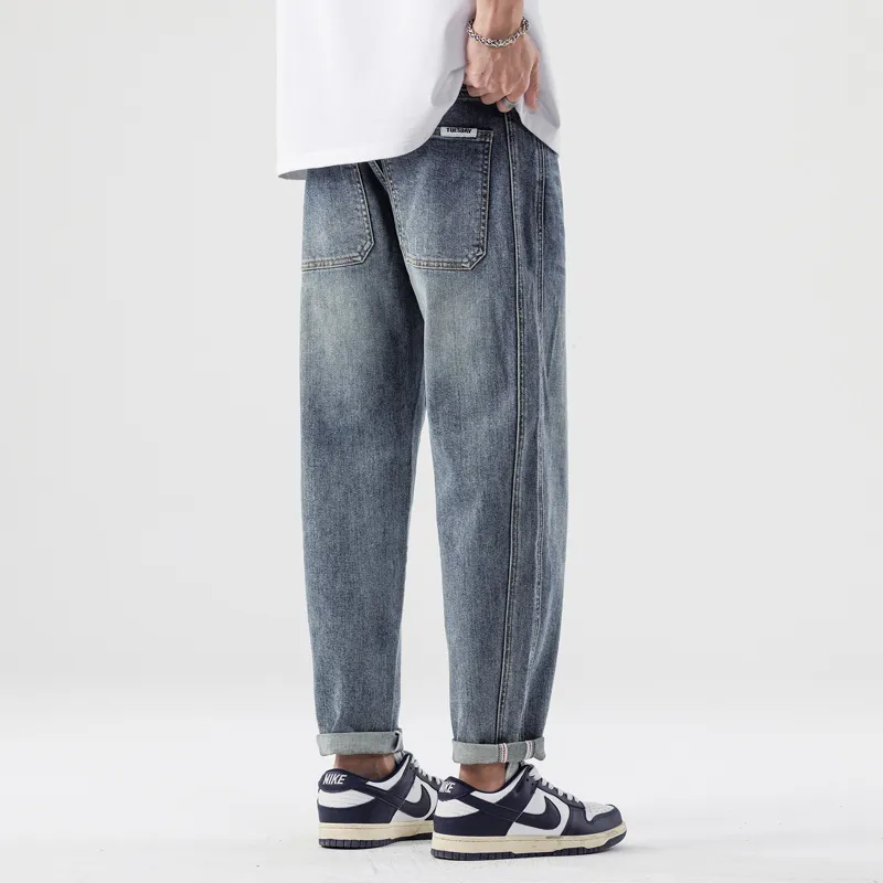 Dme Jeans Unisex Blue-1