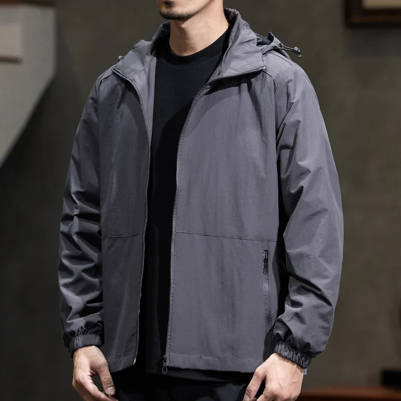 【dme】 Water Resistant Windproof Quick Drying Cold Resistant Windbreaker Jacket Unisex-31