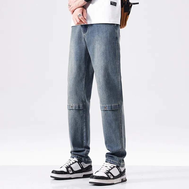 【dme】 Jeans Men's Nostalgic Blue-5