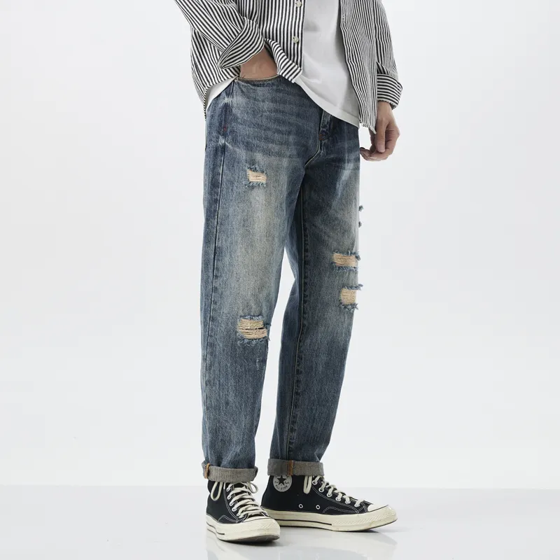 Dme Jeans Unisex Blue-4