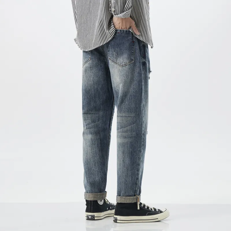 Dme Jeans Unisex Blue-3