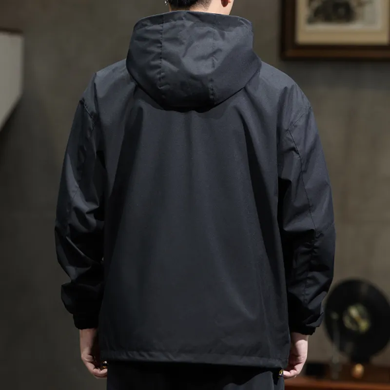 【dme】 Water Resistant Windproof Quick Dry Windbreaker Jacket Unisex-2