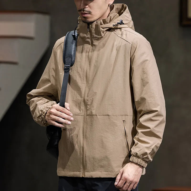 【dme】 Water Resistant Windproof Quick Drying Cold Resistant Windbreaker Jacket Unisex-10