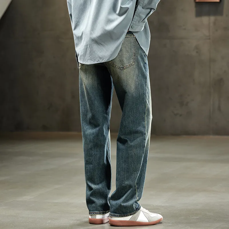 【dme】 Jeans Men's Chestnut Blue-3