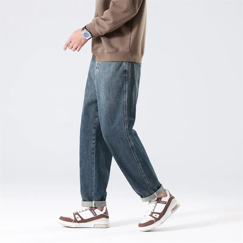 【dme】 Jeans Men's Nostalgic Green-3