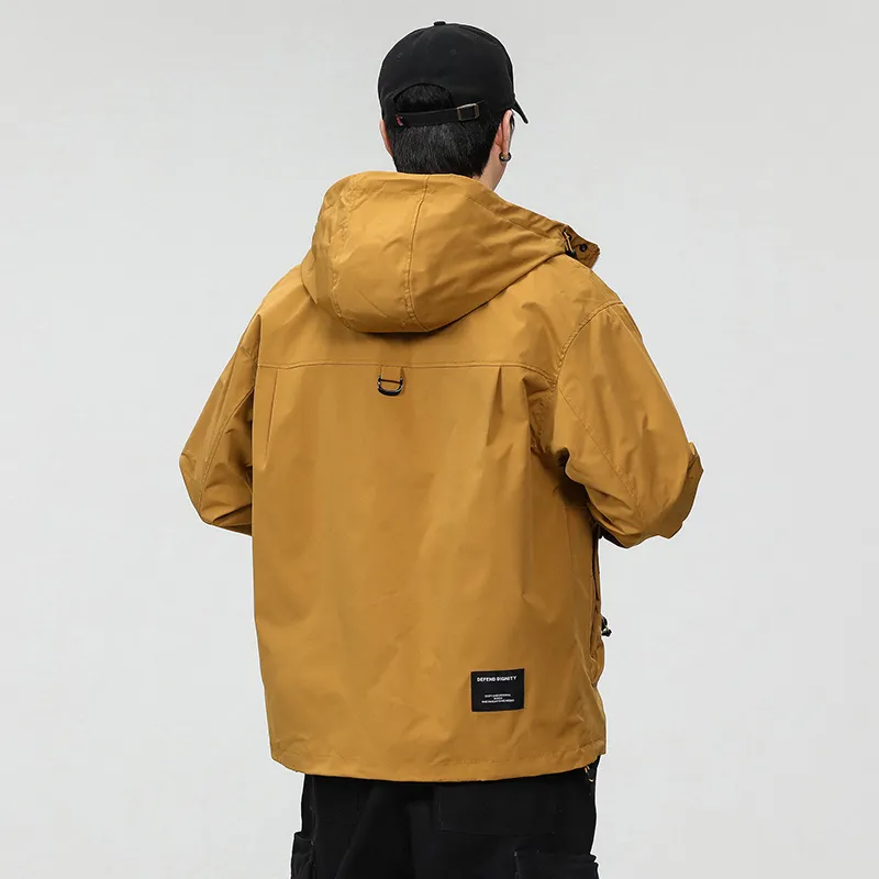 【dme】 Waterproof And Windproof To Keep Warm Windbreaker Jacket Unisex-1