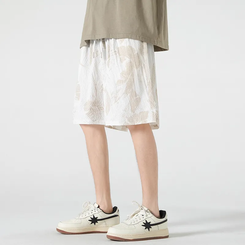 【dme】 Casual Shorts Unisex Pattaya Apricot-4
