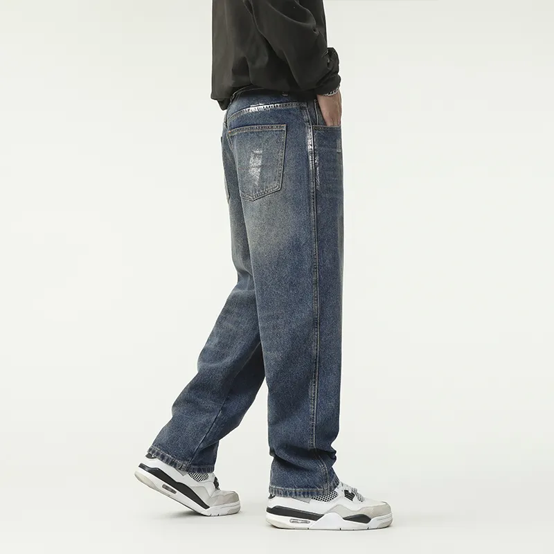 【dme】 Jeans Men's Nostalgic Blue-3