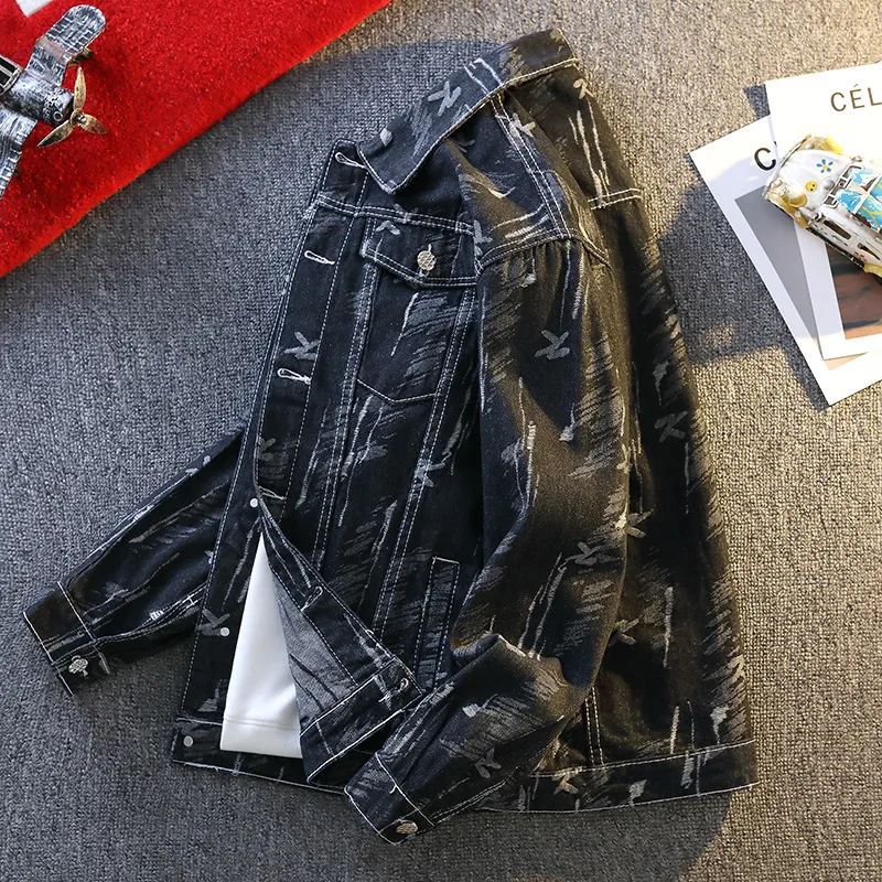 【dme】 Denim Jacket Unisex Black-2