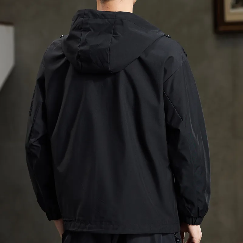 【dme】 Water Resistant Windproof Quick Drying Cold Resistant Windbreaker Jacket Unisex-5