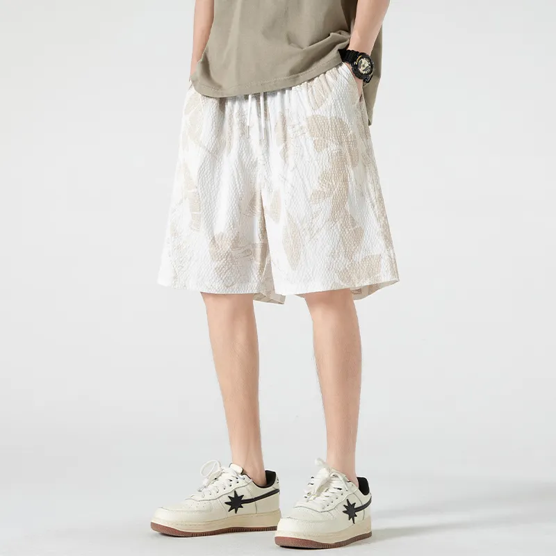 【dme】 Casual Shorts Unisex Pattaya Apricot-5