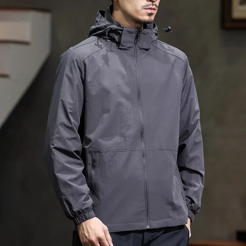 【dme】 Water Resistant Windproof Quick Drying Cold Resistant Windbreaker Jacket Unisex-29