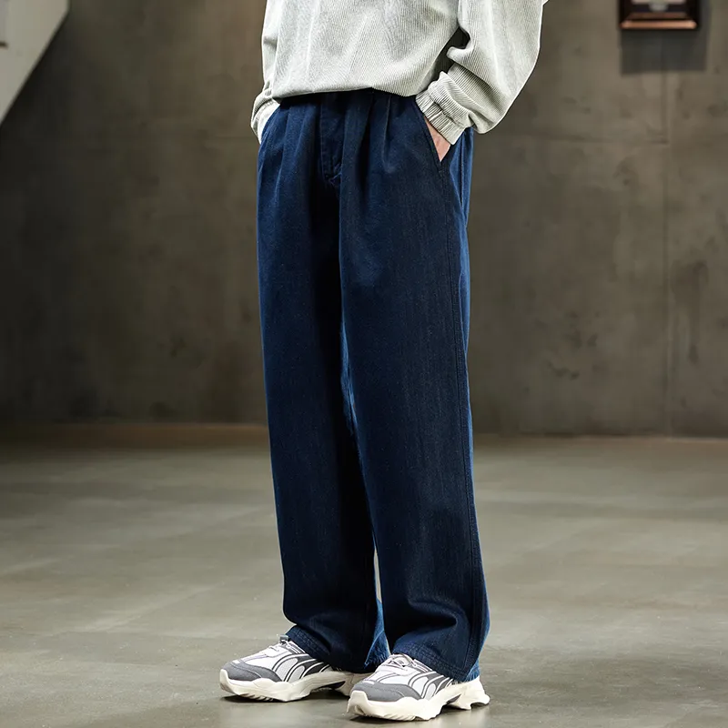 Dme Jeans Men Navy Blue-3