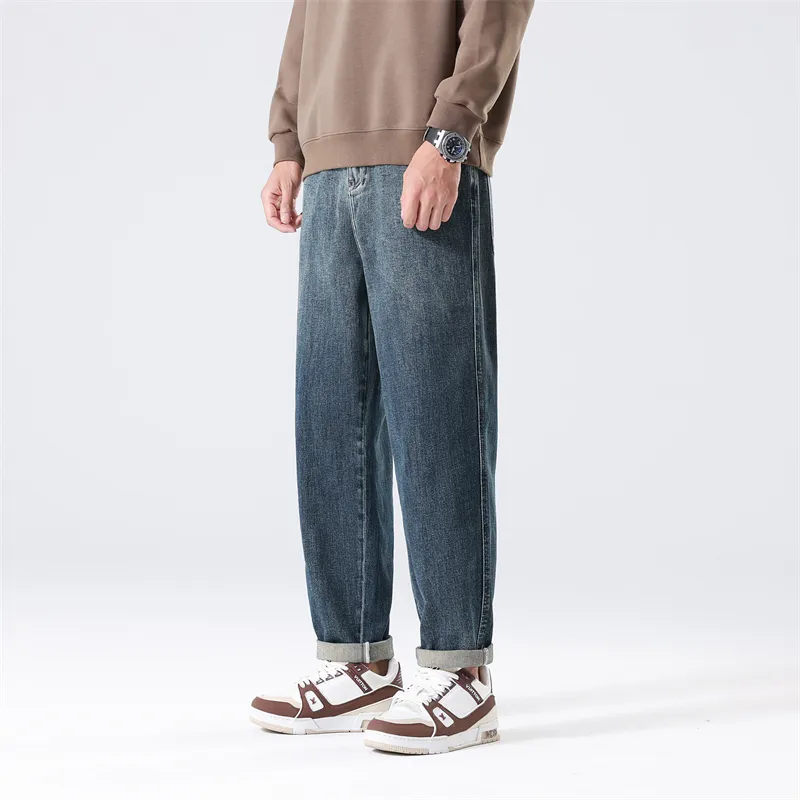 【dme】 Jeans Men's Nostalgic Green-2
